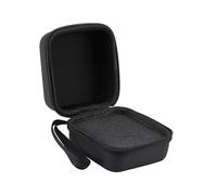 ERINGOGO Estuche para Aceites Esenciales 5 Ml, Bolsa de EVA Negra 7 Ranuras y Divisor, Portátil Prueba de Golpes para Viajes Largos