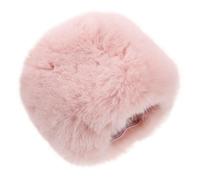 ERINGOGO Funda De Felpa Para Micrófono. Soplo Para Micrófono Filtro Pop Registro Apuntalar Cubierta Del Micrófono Pantalla Antiviento Del Micrófono Manguito Estallido Rosa Pelaje Artificial