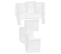 ERINGOGO Funda Protectora Para Aguja De Tocadiscos 3600l, Plástico Resistente, Color Transparente, 2 Unidades, Accesorio Esencial Para Proteger Cabezal De Plato Giratorio En Djs y Música Electrónica