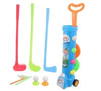 ERINGOGO Golf para Palos de Plástico Resistentes Juego al Aire para Ejercicio Infantil y Desarrollo Psicomotor Kit Educativo para Jardín y Entretenimiento