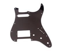 ERINGOGO Golpeador Negro de Guitarra Eléctrica Placa Protectora de 3 Capas Tamaño 28,4 X 22,5 X 0,25 Cm Antiarañazos Compatible Humbucker Simple