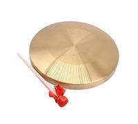 ERINGOGO Gong De Mano De Cobre Martillo Incluido, Instrumento De Percusión Tradicional Para Educación Musical y Celebraciones, Adecuado Para Aulas y Eventos, Diseño Refinado y Duradero