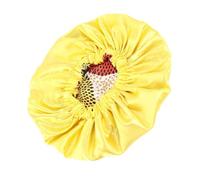 ERINGOGO Gorro de Satén Estampado Africano para Mujer Forro Satinado Diseño Elástico Protector de Rizos para Dormir Grande y Cómodo