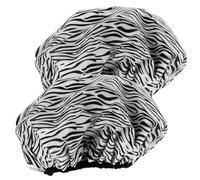 ERINGOGO Gorros para Tratamientos Capilares 2 Piezas, Doble Capa de Papel de Aluminio, Gorros Térmicos Reutilizables para Baño y Mascarilla Acondicionadora, Protección Antielectrostática