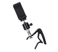 ERINGOGO Guitar Phone Holder Clamp With Precise Tuning Capo For Acoustic Electric Bass Ukulele Nonslip Scratch-protective Music Notation Stand For Musicians Practice And Outdoor Use