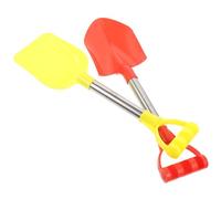 ERINGOGO Herramientas para Nieve Infantil Pala Portátil de Acero Inoxidable Juguetes de Invierno Seguros y Prácticos para Aire y Limpieza de Nieve Color Aleatorio