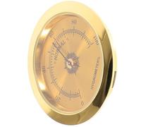 ERINGOGO Higrómetro Metálico para Guitarra Acústica y Folk, Medidor de Humedad Portátil Pantalla Clara, Mini Monitor de Humedad para Cuidado de Instrumentos Musicales en Estuche