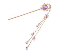 ERINGOGO Horquilla De Cabello Vintage Con Borlas Fluidas Accesorios De Estilo Chino Para Mujeres Horquilla Oriental De Diseño Artístico Para Peinados Tradicionales y Ocasiones Especiales