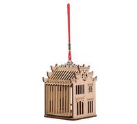 ERINGOGO Jaula Pequeña de Madera para Grillos y Duradera y Portátil para Transporte para Exploración al Aire