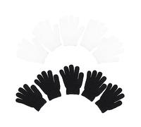 ERINGOGO Juego De 10 Toallas De Baño Exfoliantes Corporales Guantes De Ducha Guantes De Masaje De Poliéster