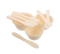 ERINGOGO Juego de 12 Piezas para Mezclar Mascarillas Faciales Caseras con 6 Espátulas y 3 Tamaños de Tazones Dobles para Cuidado Profesional del Rostro
