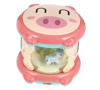ERINGOGO Juguete Musical Educativo para Bebés Tambor Reversible Cargable Juguete De Percusión Iluminado Estimulación Temprana Sonidos y Música
