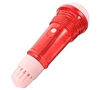 ERINGOGO Juguetes de música para educación temprana Instrumentos Musicales para micrófonos de Eco Micrófono de Karaoke para Juguete de micrófono Favor de Fiesta AbS Rojo