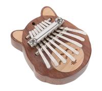 ERINGOGO Kalimba Mini Tonos Piano de Pulgar de Madera para Amantes Música Instrumento Musical Portátil con Diseño Único y Sonido Claro Ligero y Resistente para Fácil Cualquier Lugar