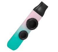ERINGOGO Kazoo Pequeño Portátil de Doble Membrana para Principiantes Instrumento Musical Compacto con Accesorios Compatible con Guitarra y Ukelele Color Degradado Azul y Rosa