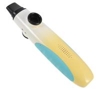 ERINGOGO Kazoo Portátil para Principiantes con Doble Orificio, Instrumento Musical Ligero de Plástico en Color Amarillo con Degradado Claro, Adecuado para Festivales y Expresión Musical