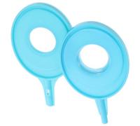 ERINGOGO Kit de Lentes Ópticas Cóncavas y Convexas 2 Piezas para Enseñanza de Física Material Óptico para Experimentos de Refracción y Reflexión Portátil Alta Precisión para Laboratorio