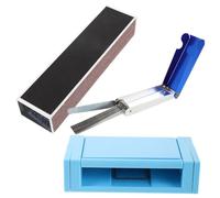 ERINGOGO Kit de Mantenimiento de Guitarra Acústica con Limas para Cejuela y Puente, Bloque de Lijado con Caja, para Pro y Principiante