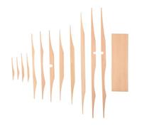 ERINGOGO Kit de Refuerzo de Madera de Abeto para Guitarra Acústica de 36 Pulgadas, Soporte Estructural Interno Hecho a Mano, Kit DIY para Mejorar Resonancia y Estabilidad en Proyectos