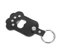 ERINGOGO Llavero Conmemorativo de Pelo de Mascota Caja de Cuero Sintético para Guardar Pelo de Perro y Gato para Llavero de Recuerdo