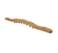 ERINGOGO Madera de Haya Masajeador Manual para Puntos de Acupuntura y Relajación Muscular Herramienta de Raspado Corporal Portátil para Hogar y Spa