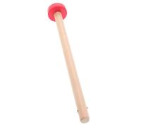 ERINGOGO Mallet De Madera Sólida Cabeza De Goma Para Baquetas De Percusión Tradicionales Para Xilófono y Gong Para Eventos Culturales y Ceremonias