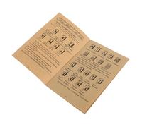 ERINGOGO Manual De Instrucciones De Mahjong Libro Manual De Reglas De Mahjong Papel
