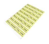 ERINGOGO Marcador Suelo Línea de Tiro para Dardos Accesorio Adhesivo para Interior y Exterior para Partidos Dardos