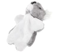 ERINGOGO Marioneta de Mano de Juguete Animal Koala de Peluche Suave Color Gris Oscuro, Marioneta Interactiva para Habilidades Motoras y Juego Educativo Familiar