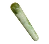 ERINGOGO Masajeador de Puntos de Acupuntura de Jade para Dedos y Cuerpo Palo de Masaje Portátil de Jade Liso Herramienta Práctica para Presión del Punto Gatillo y Acupresión Adecuado