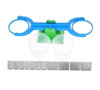 ERINGOGO Matemáticas Balance de Doble Cubeta Portátil para Didáctico Escolar para Niñas Prop Educativo para Enseñanza y Experimentos Científicos Aula Color Aleatorio Color Aleatorio