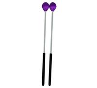 ERINGOGO Mazas Para Marimba De Principiantes, Cabezas Color Violeta De Hilo, Mango De Madera Resistente, Set De 2 Unidades Para Instrumentos De Percusión y Práctica Musical