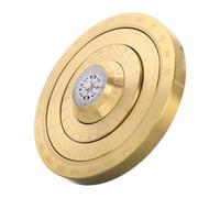 ERINGOGO Mini Brújula Feng Shui De Cobre Luo Pan Tradicional Portátil para Decoración Brújula De Bagua para Prácticas De Feng Shui y Buena Suerte Casa o Oficina