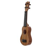 ERINGOGO Mini Guitarra Acústica Ukelele Para Principiantes, Instrumento Musical De Plástico De 38 Cm, Compacto y Ligero Para Niños y Adultos, Fácil De Sostener y Transportar