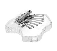 ERINGOGO Mini Kalimba Acrílica De Tonos Piano De Pulgar Transparente Para Principiantes Instrumento Musical Compacto Para Adultos
