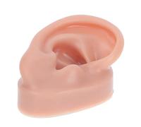 ERINGOGO Modelo De Oreja Humana De Silicona Para Práctica De Sutura Modelo De Oreja Artificial Para Perforación De Para Uso Clases De Medicina y Demostraciones De Perforación De