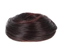 ERINGOGO Moño Postizo Castaño Oscuro para Mujer Extensión de Moño Voluminoso y Natural Hanfu para Cosplay Fiestas y Pieza de Pelo Chignon para Recogidos Elegantes