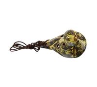 ERINGOGO Ocarina de Porcelana de 6 Agujeros en Clave de C Alto, Instrumento Musical para Principiantes, Ligero y Portátil, Adecuado para Niños Que Practican Instrumentos de Viento