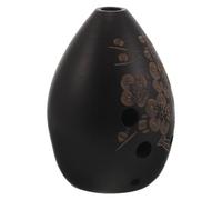 ERINGOGO Ocarina para principiantes: instrumento musical de cerámica de 8 agujeros - Ocarina de viento china vintage para estudiantes