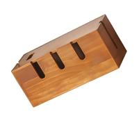 ERINGOGO Organizador de Cables telefónicos de Madera Maciza con fácil Acceso para Oficina y hogar, gestión de Cables y Cubierta Resistente para enchufes y regletas