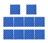 ERINGOGO Panel Insonorizante Autoadhesivo 25X25X2 CM Azul 12 Piezas Almohadillas Aislantes Acústicas para Paredes Dormitorios Estudios y Salas de Música