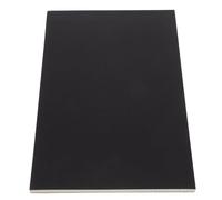ERINGOGO Papeles para Gráficos de Dibujo Matemático Hojas de Dibujo Papel Negro Cuaderno Arrancable Respaldo de Cartón Rígido para Matemáticas