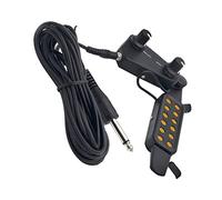 ERINGOGO Pastillas De Guitarra Folk Piezoeléctrica Duraderas Ajuste De Volumen y Accesorio Multiusos Para Instrumentos Acústicos
