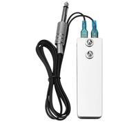 ERINGOGO Pedal rectangular para máquina de tatuar con cable de 1,4 m, material acero inoxidable, herramienta profesional para tatuadores