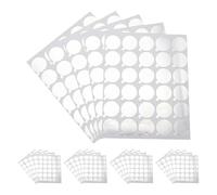 ERINGOGO Pegatinas Adhesivas Redondas de Aluminio 25 CM para Soporte de Pegamento de Pestañas 25 Hojas Impermeables para Extensiones Ideales para Artistas y Salones de Belleza