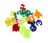 ERINGOGO Pegatinas de Espuma Alfabeto Ruso para Decoración Educativa de Paredes para Aulas de Jardín Infantil Material Didáctico de Fieltro y Tela No Tejida Completo para Manualidades y