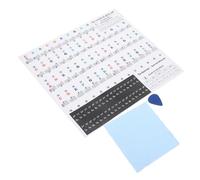 ERINGOGO Pegatinas Para Teclado De Piano De Teclas Guía Musical Para Principiantes Pegatinas Para Notas De Teclado Para Practicar Casa o Clases