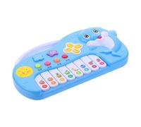 ERINGOGO Piano Electrónico Infantil Educativo Azul Órgano Multifunción con Múltiples Instrumento Musical de Iniciación para Niñas Juguete de Aprendizaje