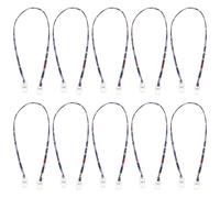 ERINGOGO Pinzas para Servilletas y Baberos para Adultos 10 Piezas Azul, Clip Sujetador Reutilizable para Comedor, Terapia y Fiestas, Porta Servilletas Compacto para Uso Industrial