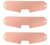 ERINGOGO Placas Base para Pastillas de Bobina Simple St para Guitarra Eléctrica, 3 Piezas de Cobre, Espaciador Metálico para Montaje Estable, Compatible Modelos Estándar, Mejora